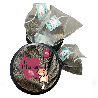 The Li Hua Mao - Seven Secrets Tea Tin - Kittea